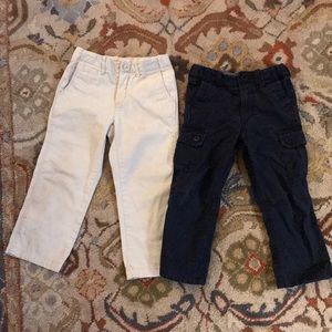 Jcrew and BabyGap Chinos